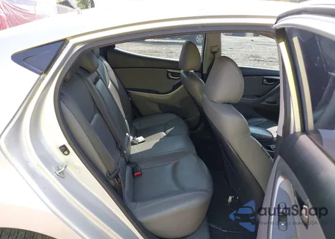 2012 Hyundai Elantra Limited (Ulsan Plant) из США, поврежденный, VIN KMHDH4AEXCU252133